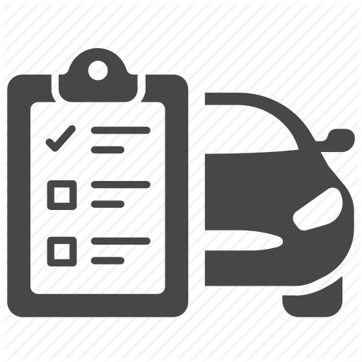 512x512 Car, Check, Garage, List, Maintenance, Repair, Service Icon