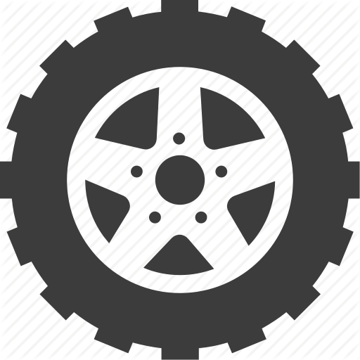 512x512 Automobile, Car, Tire, Tires Icon