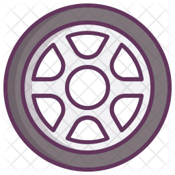 Car Tire Icon At Vectorified Com Collection Of Car Tire Icon Free For Personal Use