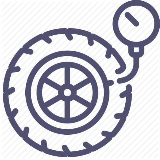 512x512 Car, Pressure, Pump, Tire, Wheel Icon