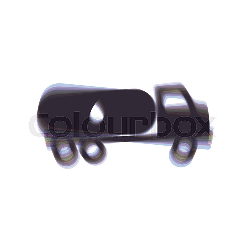 800x800 Car Transports Oil Sign Vector Stock Vector Colourbox