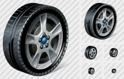 432x276 Car Wheel Icon Vista Artistic Professional Stock Icon And Free