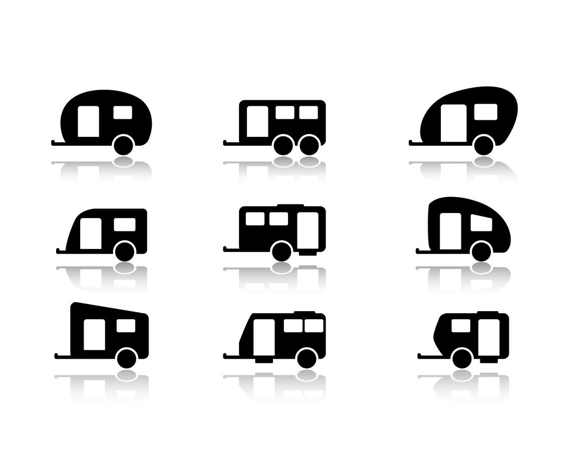 54 Caravan icon images at Vectorified.com