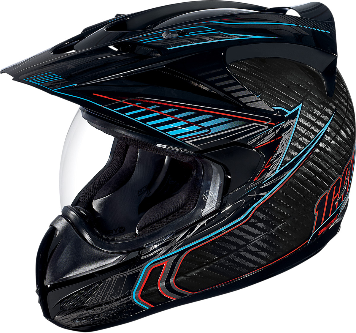 1200x1121 Icon Variant Carbon Fiber Cyclic Full Face Motorcycle Helmet