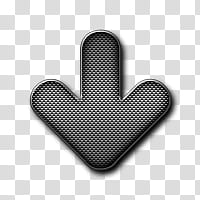 200x200 Carbon Fiber Layer Style, Gray Down Arrow Icon Transparent