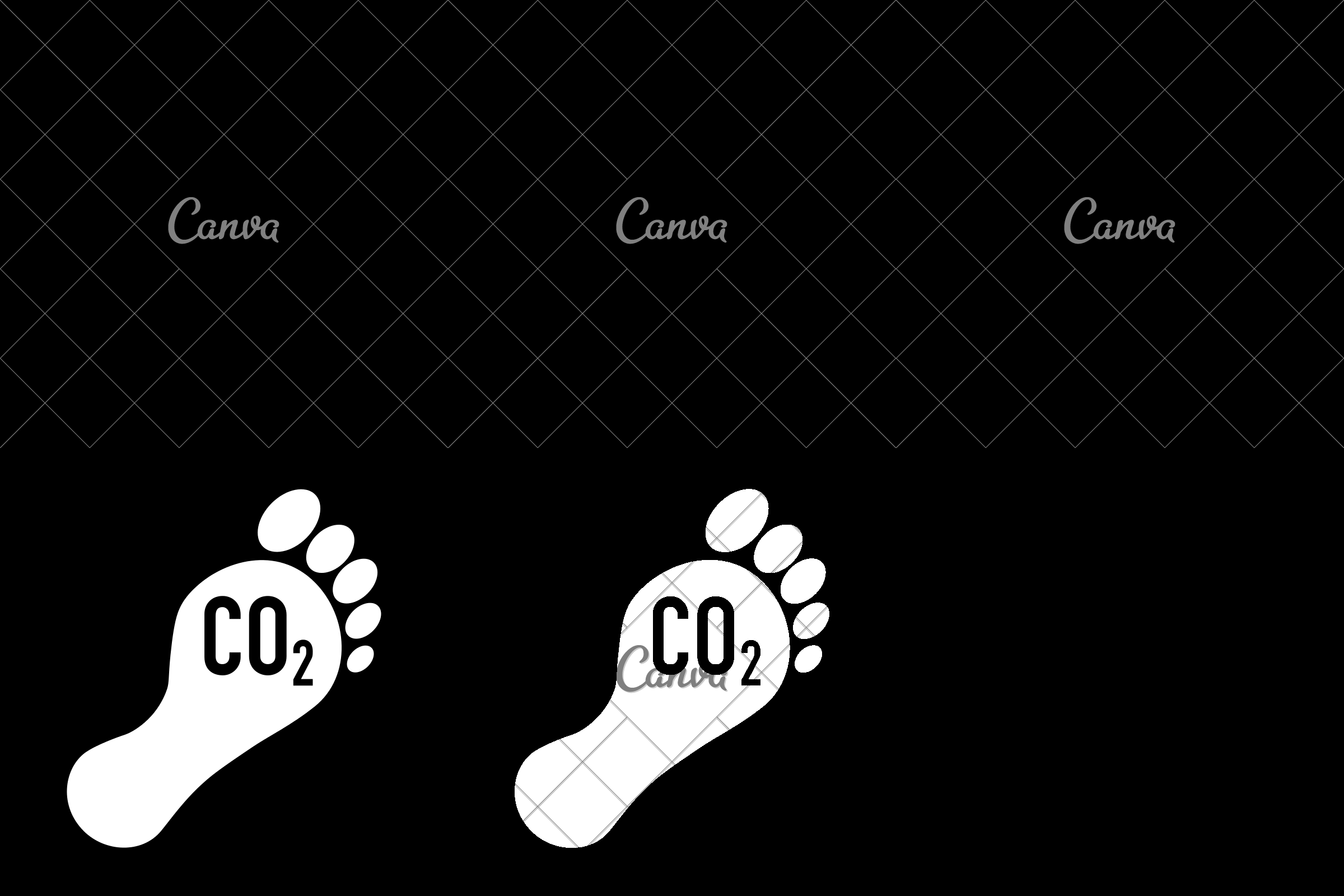2400x1600 Carbon Footprint Icon