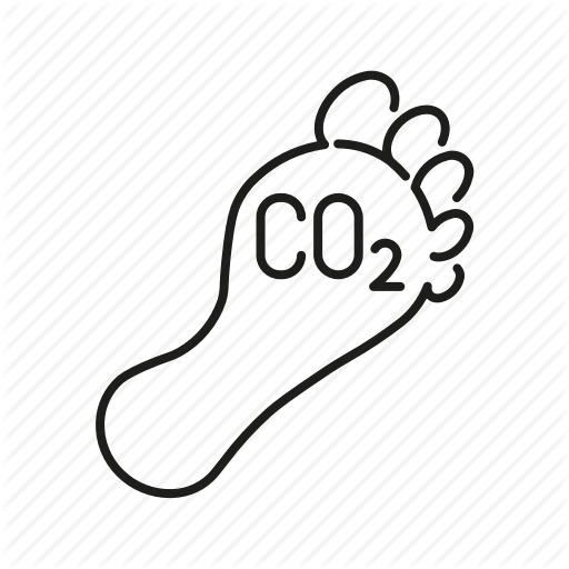 512x512 Carbon Dioxide, Carbon Footprint, Environment, Foot, Pollution