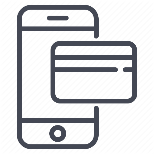 512x512 Credit Card, Mobile, Payment, Phone Icon