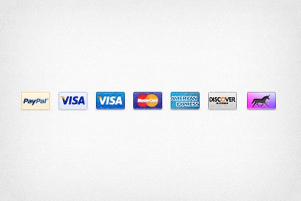 600x400 Free Credit Card Icon Sets For Online Web Shops