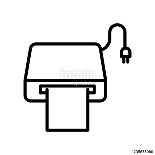 500x500 Card Reader Vector Icon Stock Image And Royalty Free Vector