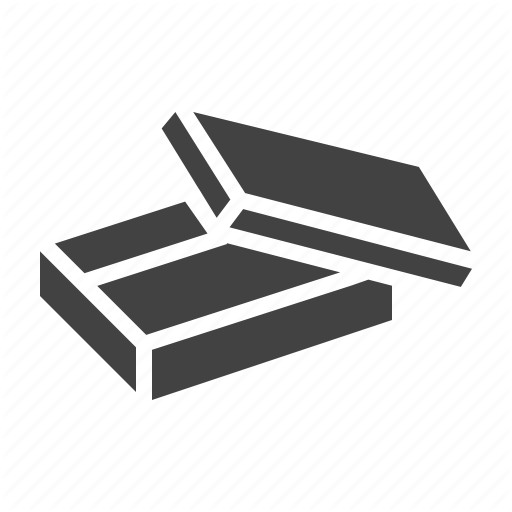 512x512 Box, Cardboard, Carton, Lid, Pack Icon