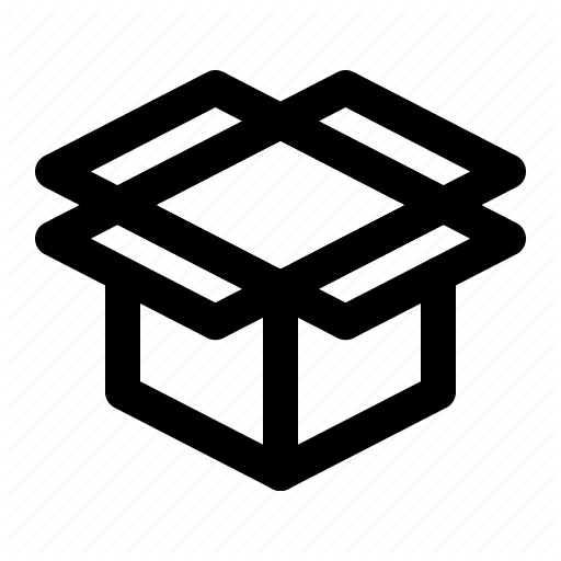 512x512 Box, Cardboard, Delivery, Open, Opened, Package Icon