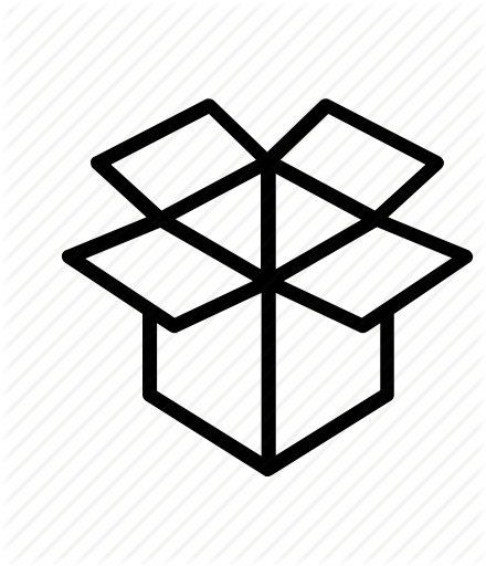 440x512 Box, Cardboard Icon