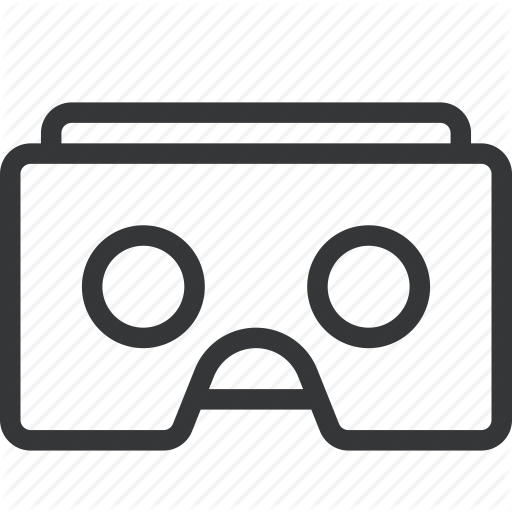 512x512 Cardboard, Google, Google Cardboard, Tech, Virtual, Vr Icon