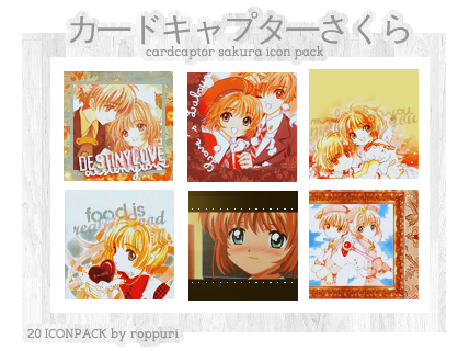 418x320 Cardcaptor Sakura Icon Pack