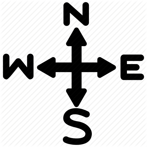 512x512 Cardinal, Choose, Compass, Directions, Orientation, Path Icon