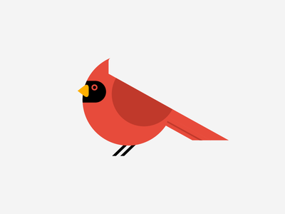 400x300 Cardinal Bird Icon Designs, Themes, Templates And Downloadable
