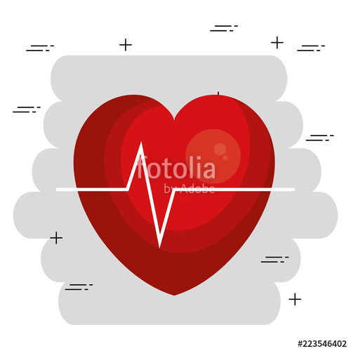 500x500 Heart Cardio Medical Icon Stock Image And Royalty Free Vector