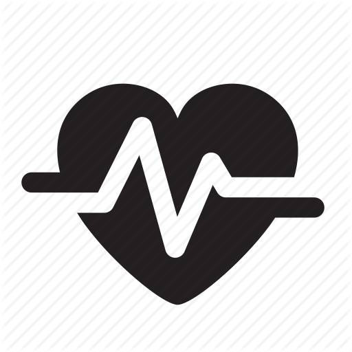 512x512 Cardio, Exercise, Fitness, Health, Heart, Pulse, Pulse Trace Icon