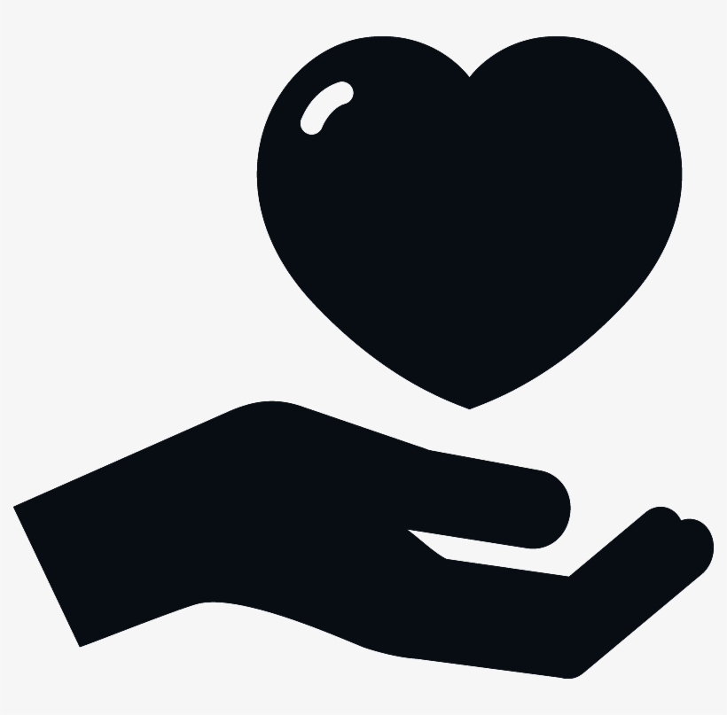 820x807 Hand Heart Icon