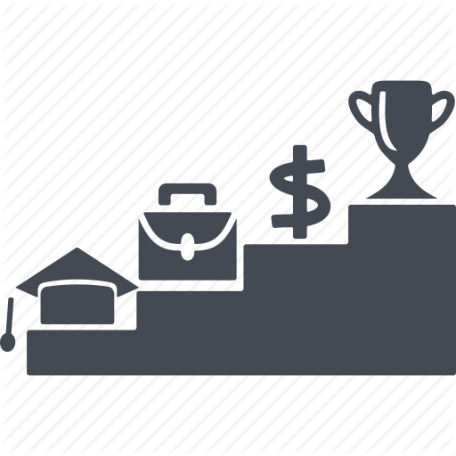 512x512 Business, Career, Career Ladder, Job Icon