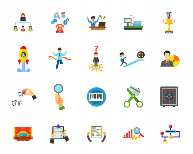 626x500 Career Icon Set Vector Free Download