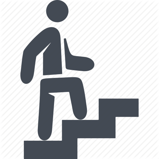 512x512 Career, Career Ladder, Human, Stairs Icon
