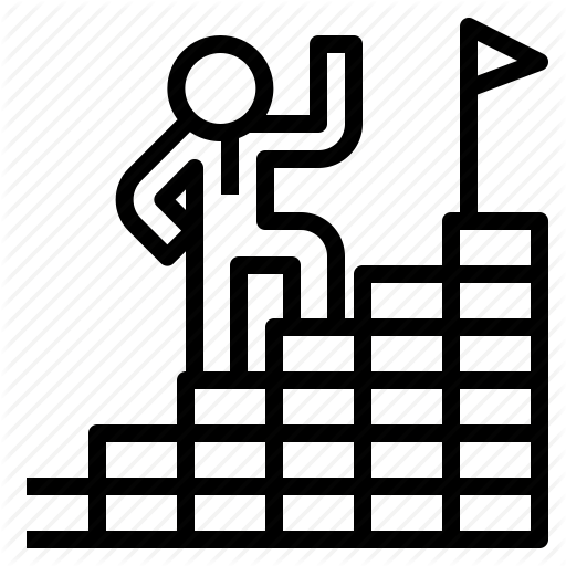 512x512 Career, Goal, Ladder, Path, Success Icon