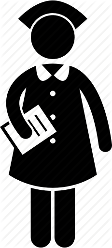 232x512 Assistant, Caregiver, Female, Hospital, Job, Nurse, Uniform Icon