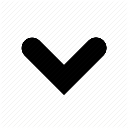 512x512 Caret, Down Icon