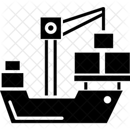 256x256 Cargo Icon Of Glyph Style