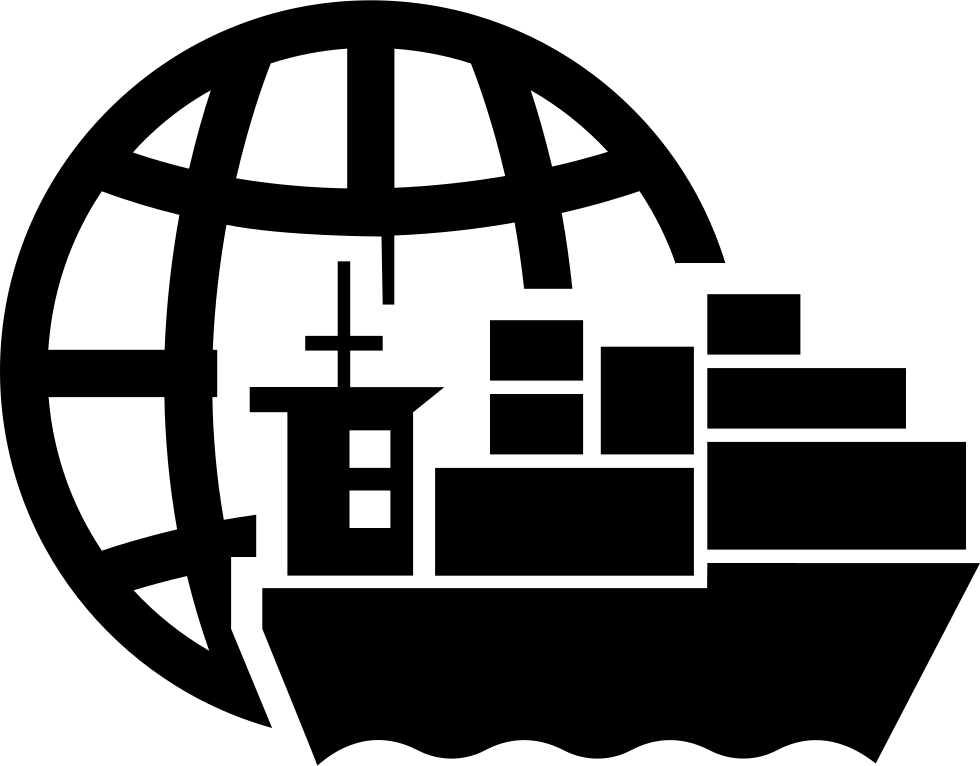 980x766 Oceanic Cargo Ship Global Distribution Png Icon Free Download