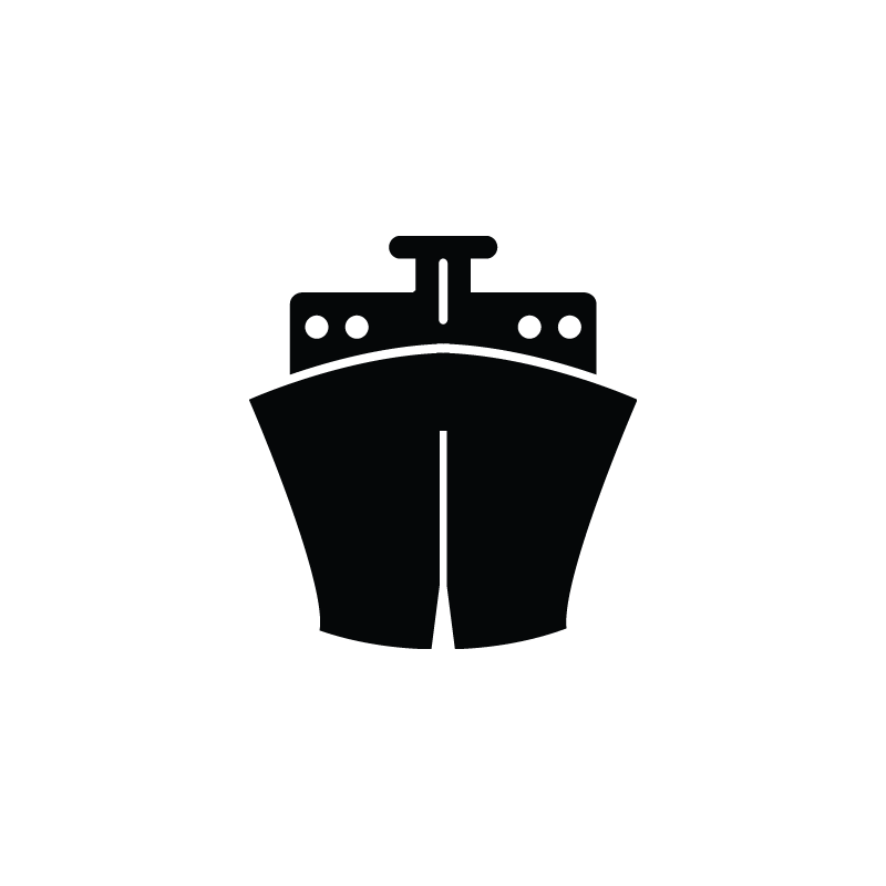 800x800 Cruise, Ship, Cargo, Vessel, Yacht Vector Icon