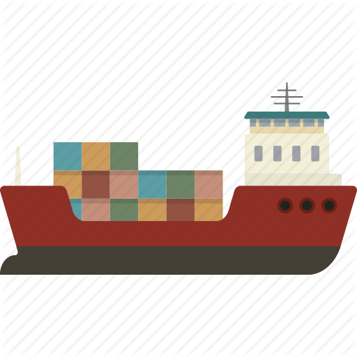 512x512 Cargo, Cargo Ship, Freight, Freighter, Ship, Shipping Icon