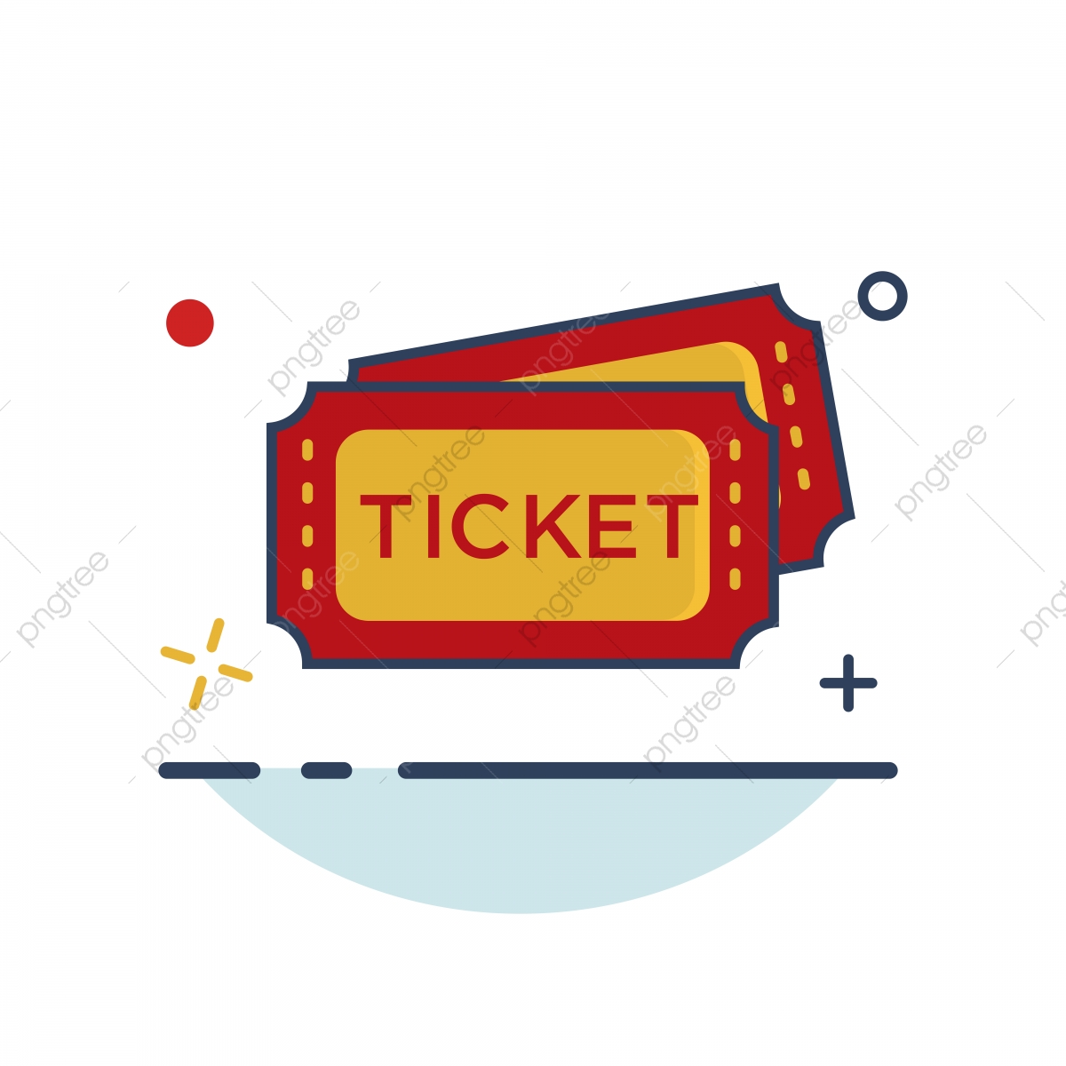 1200x1200 Carnival Icon Ticket Icon With Outline Filled Style, Carnival