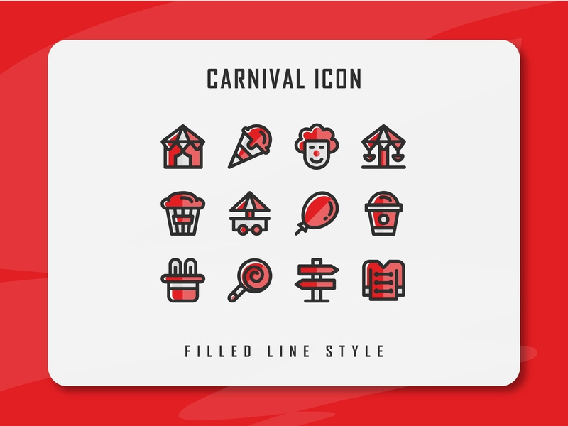 800x600 Carnival Icon Set