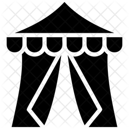 256x256 Carnival Icon Of Glyph Style