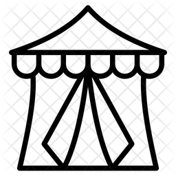 256x256 Carnival Icon Of Line Style