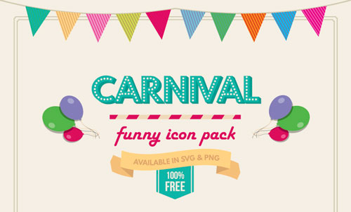 500x302 Free Download Carnival Icon Pack Designbeep