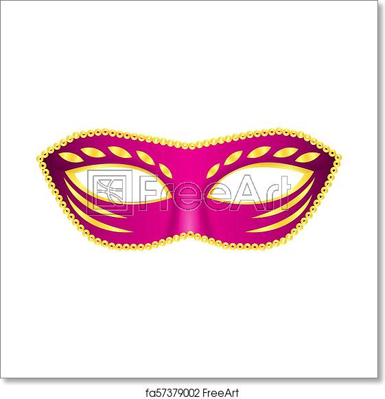 561x581 Free Art Print Of Brazilian Carnival Icon, Realistic Style