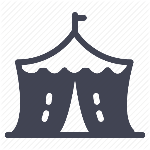 512x512 C Camping, Carnival, Circus, Festival, Tent Icon