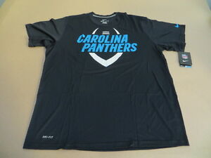 300x225 Carolina Panthers Nfl Football Icon Men's Dri Fit Black T Shirt