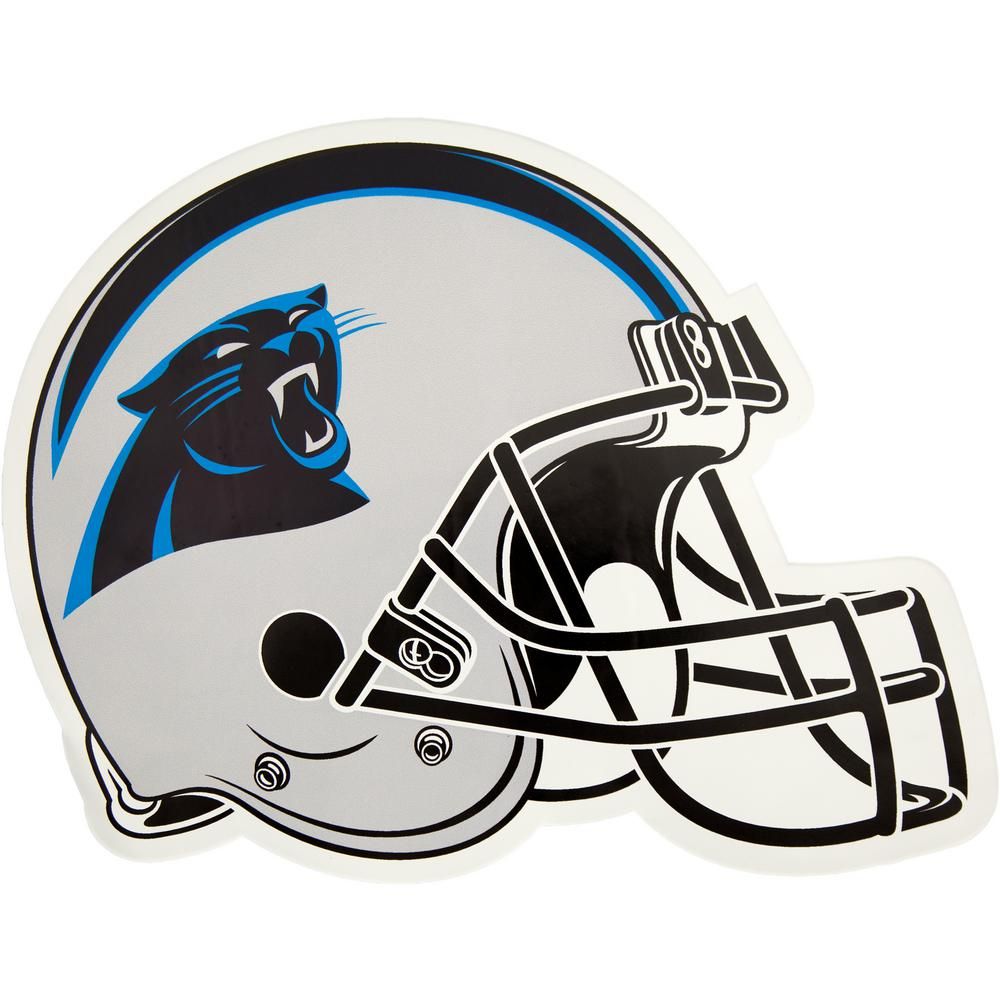 1000x1000 Applied Icon Nfl Carolina Panthers Outdoor Helmet Graphic Large