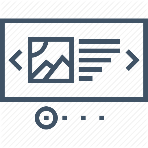 512x512 Ads, Advertising, Banner, Carousel, Slide, Slider Icon