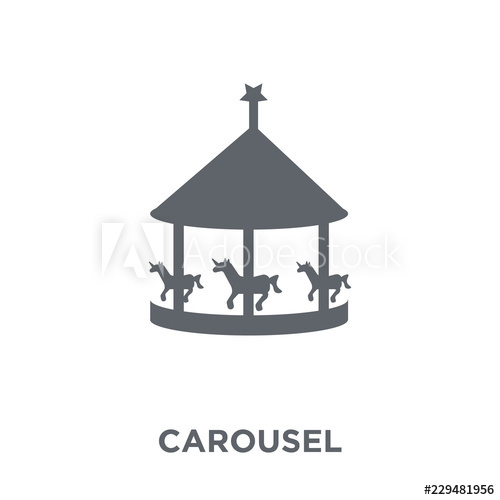 500x500 Carousel Icon From Entertainment Collection