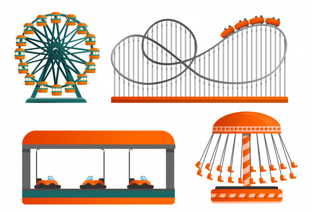 626x426 Carousel Icon Set, Cartoon Style Vector Premium Download
