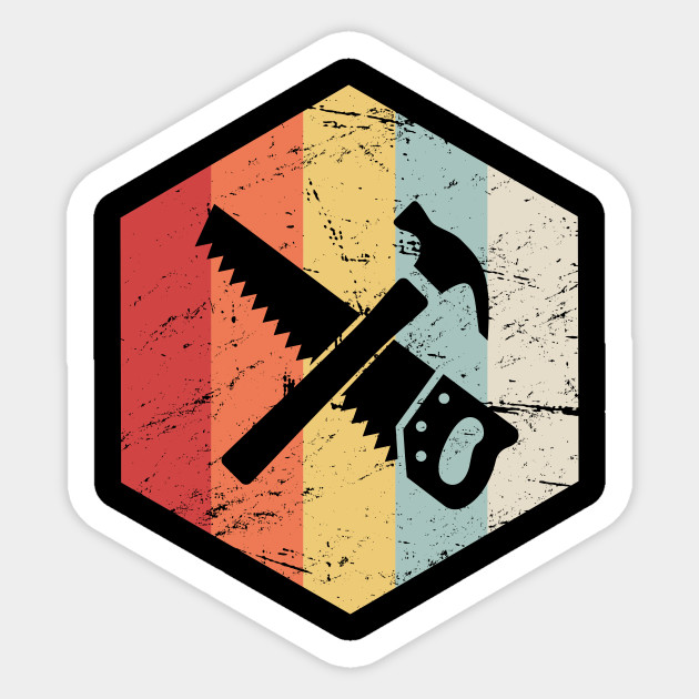 630x630 Retro Vintage Saw And Hammer Carpenter Icon