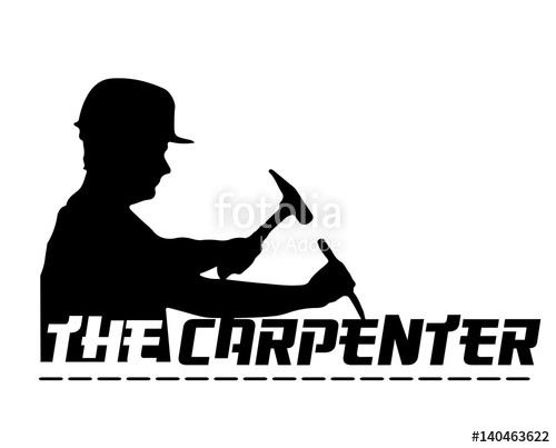 500x403 The Carpenter Icon Stock Image And Royalty Free Vector
