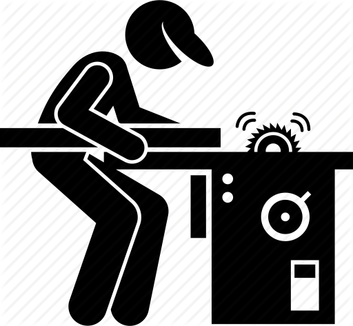 512x473 Carpenter, Electrical, Factory, Machine, Saw, Workshop Icon