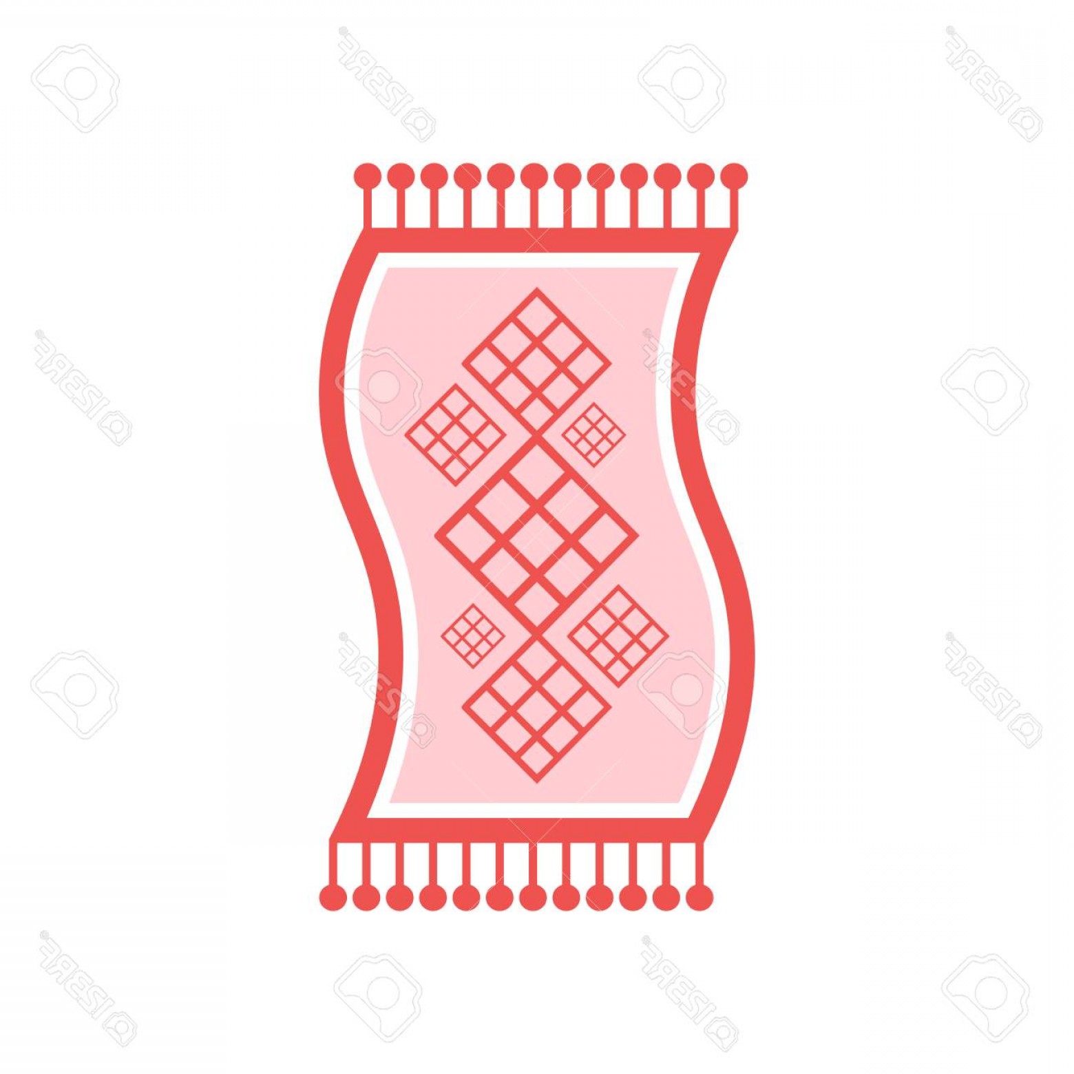 1560x1560 Photostock Vector Carpet Icon Vector Isolated On White Background